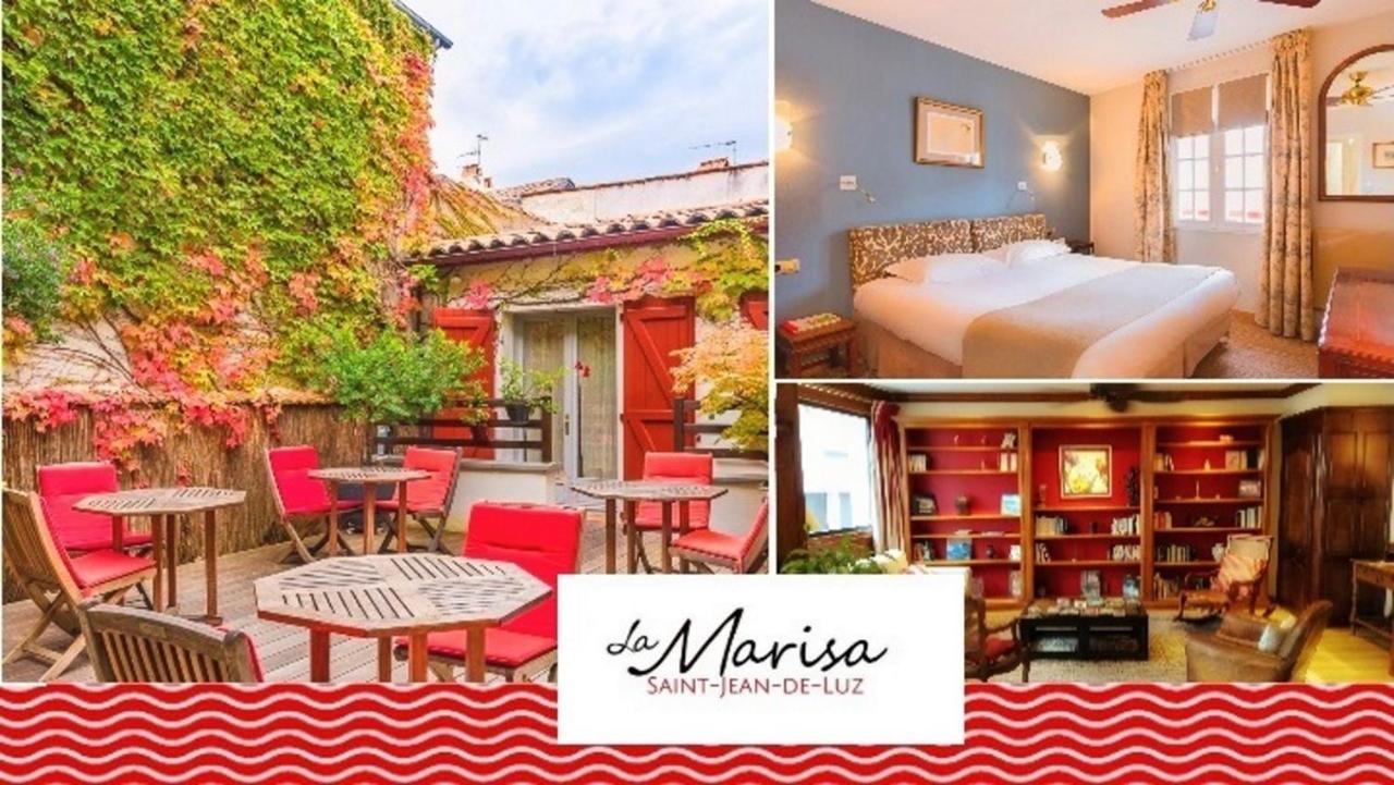 Hotel La Marisa Grande Plage サン＝ジャン＝ド＝リュズ エクステリア 写真